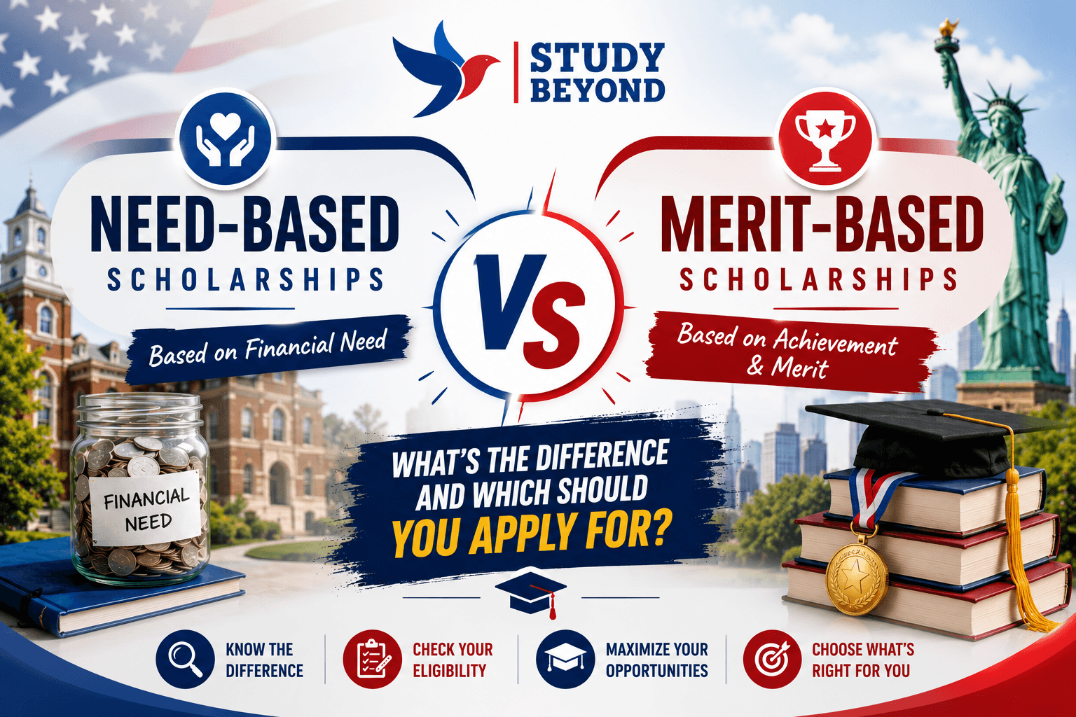 Need-Based vs Merit-Based Scholarships in the USA, What’s the Difference and Which Should You Apply For?